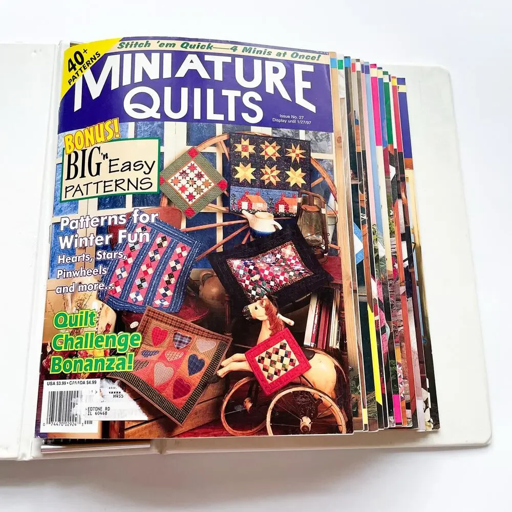 Miniature Quilts excellent stored